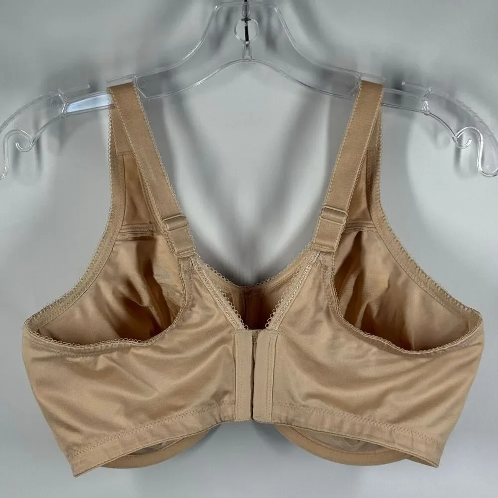Wacoal Basic Beauty Full Figure Seamless Underwire Bra tan Size 40DDD 855192